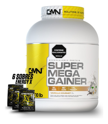 Proteína Supermega Gainer 10lbs