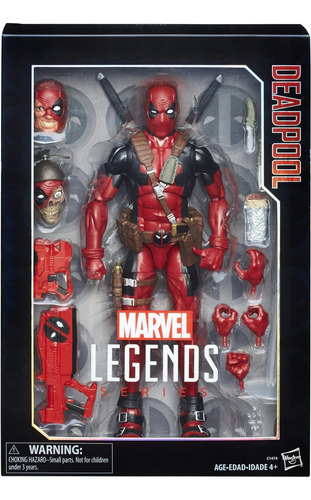 Marvel Legends Series 12 Figura De Acción Deadpool Durante A