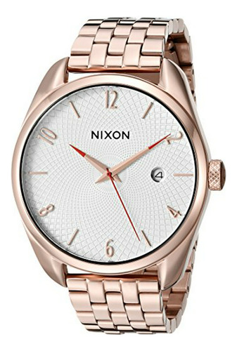 Nixon Reloj De Mujer En Tono A4182183 Bullet Rose Gold-tone