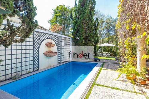 Imagem 11 de 30 de Casa Na Rua Doutor Queirós Guimarães, 216. 400 M², Amplo Jardim Gramado, Piscina, Área Gourmet, 4 Suítes E 4 Vagas. Jardim Guedala - Ca0980