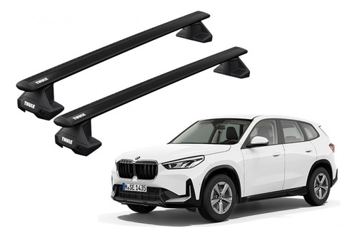 Barras Thule Bmw X1 16-22 Tn / Wingbar Evo Black