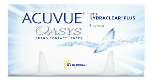 Lente De Contacto Acuvue Oasys Hydraclear Plus 6 Unidades -4.50