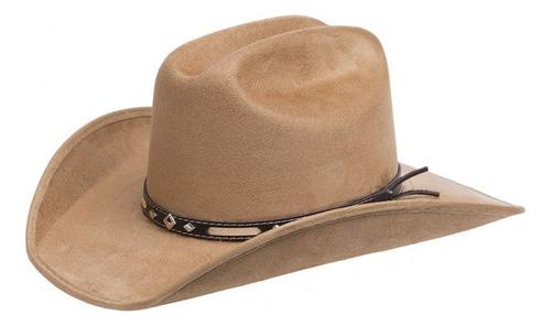 Sombrero Vaquero Para Niños Texana Americana De Gamuza 