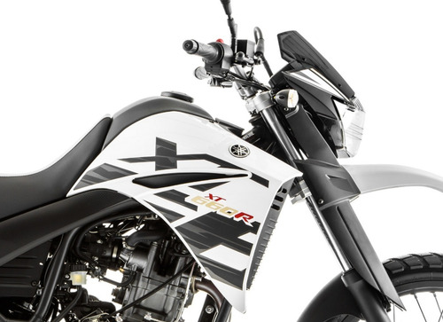 Kit Adesivos Compatível Yamaha Xt 660r 2015 Branca 10433 Cor Adesivo Emblema Gráfico Xt660r 2015 Branca