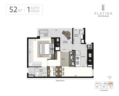 Imagem 10 de 11 de Apartamento À Venda No Bairro Tatuapé - São Paulo/sp - O-5600-13728