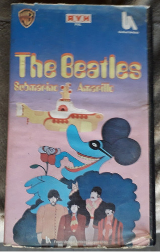 Vhs Beatles Submarino Amarillo Ingles C/subtit Original 1987