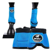 Comprar Kit Cloche E Caneleira Azul Turqueza Boots Horse