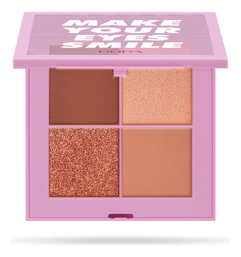 Sombra De Ojos Enjoy Make Your Eyes Smile Palette Pupa Color De La Sombra Rose