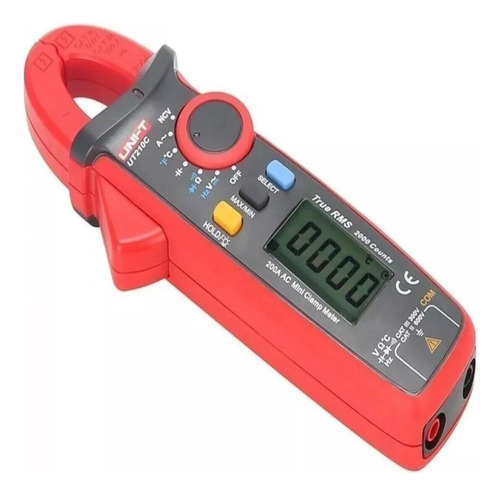 Multimeter Digital Uni-t202a+ Pinza Amperimeter U