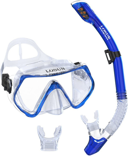 Juego De Snorkel Anti Niebla Resistente A Imp  Vidrio T...