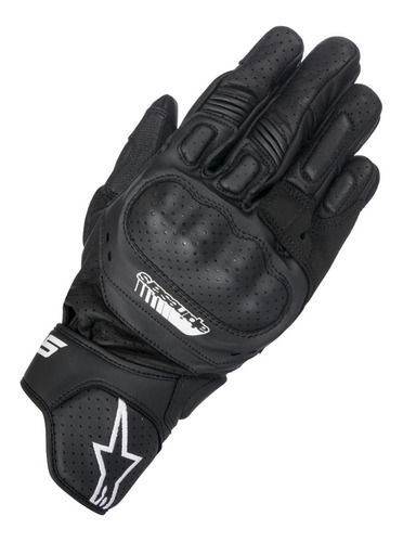 Guantes Alpinestars Pista Sp-5 Cuero Protecciones Moto Delta