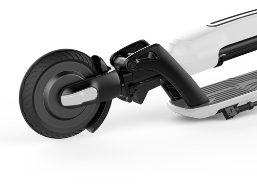 Imagen 5 de 12 de Monopatin Electrico Scooter Auton.30km Usb Blanco U1 Schoom