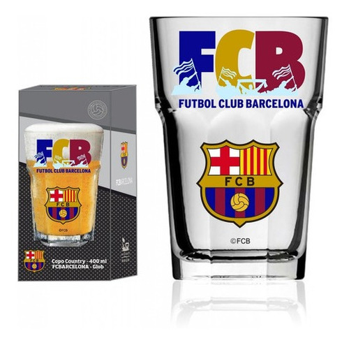 Copo Country 400ml Barcelona - Fcb