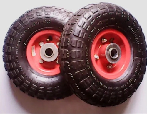 Imagen 3 de 5 de Kit De Ruedas Para Yegua De 10 PuLG Inflable (2 Pza)