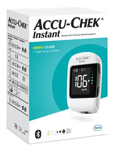 comprar Glucómetro Medidor De Glucosa Accu Chek 