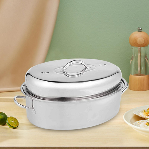 Vaporizador De Peixe Oval 16 Pol. Multiuso Para Macarrão, B