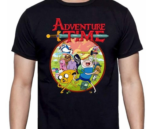Adventure Time - Hora De Aventura - Animación - Polera- Cyco