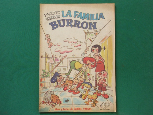 196? La Familia Burron #16825 Gabriel Vargas 34 Páginas