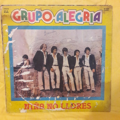 Vinilo Grupo Alegria Niña No Llores S C2