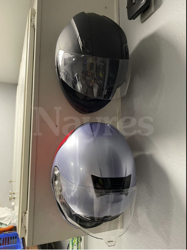 Soporte Pared Casco Moto Perchero Chaqueta Diseño Nayres.ar