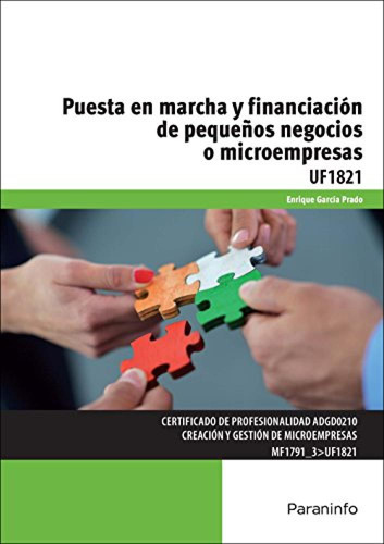 Puesta Marcha Y Financiacion De Pequenos Negocios O Microemp