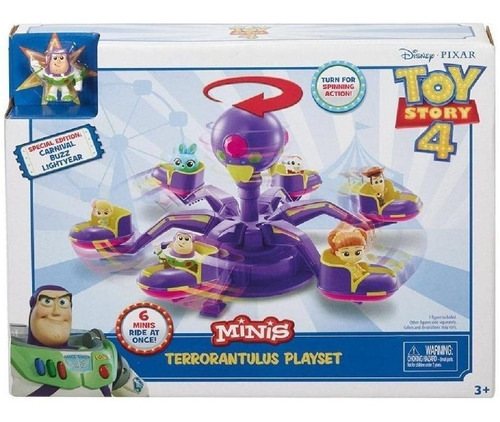 Toy Story 4 Minis Set De Juego Terrorantulus Playset Buzz