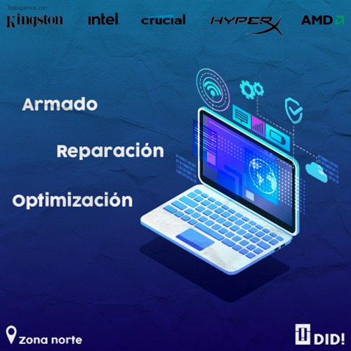 Imagen 1 de 1 de Armado, Reparación Y Optimización De Computadoras