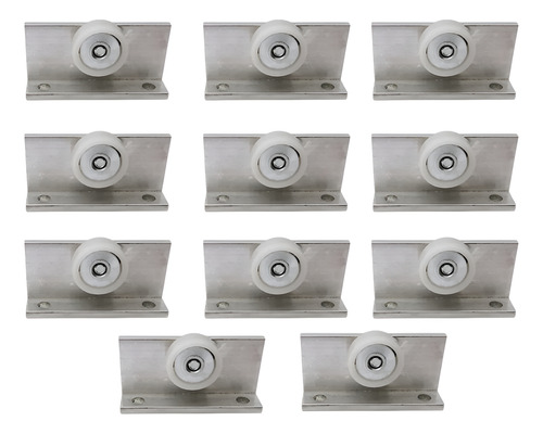 Kit De Carretillas Para Cancel De Baño Atornillable (11pzas)
