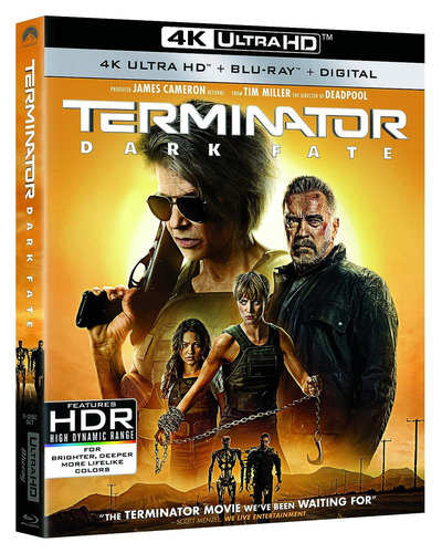 4K Ultra HD + Blu-ray Terminator Dark Fate / Destino Oculto