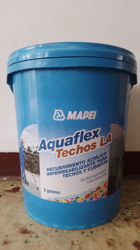 Pintura Impermeabilizante Mapei Aquaflex