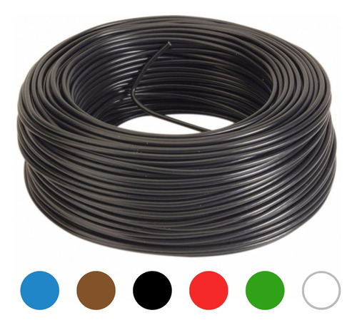 X 100 Mts Cable Unipolar 4mm Wirecon Profesional Fábrica