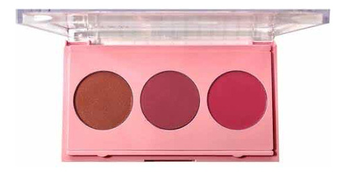 Paleta Trio De Blush Facial Phállebeauty Cor do blush Três Cores