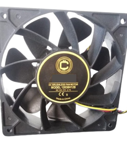 Fan Ventilador 12x12x25cm Para S9, L3, S15, T9/ De 6000rpm