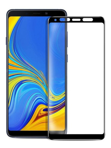 Mica Cristal Glass Templado 9d  Para Galaxy A9 2018