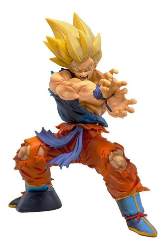 Goku Muñeco Colección Dragon Ball Caja Y Pedestal 