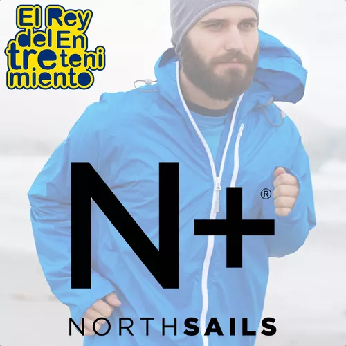 Campera North Sails N+ Abrigo Impermeable Hombre - Gris — El Rey del  entretenimiento