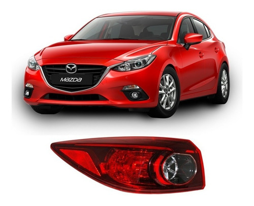 Calavera Mazda 3 2014 2015 2016 2017 2018 Sedan Exterior Izq