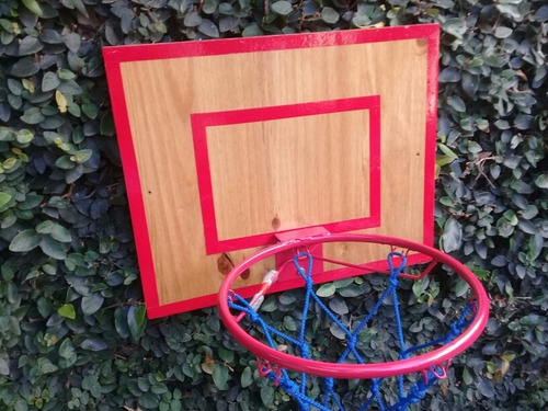 Imagen 12 de 12 de Aro De Basquet Infantil Con Tablero Mini