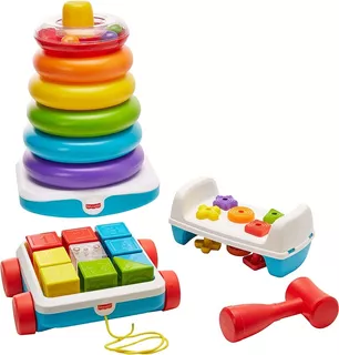 Set De 3 Juguetes Fisher Price Para Divertise Nuevo