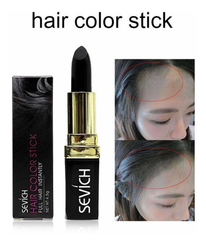 Imagen 6 de 6 de Sevich Toppik Lápiz Corrector Cabello Cubre Raíces Y Canas