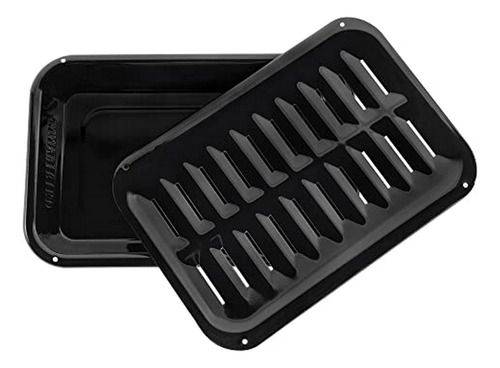 Set Broil & Grill Pesado: 8.5x12.75 , Negro.