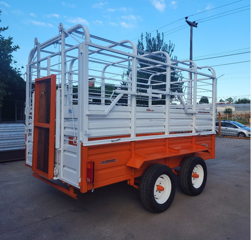 Acoplado Jaula 3.5 Mts Carro Vaquero Desmontable Caballos