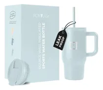 Comprar Taza Insulada Iron °flask Co-pilot 16 Oz Con Tapa Y Popote