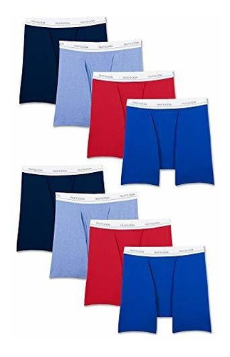 Set De 8 Boxer Talla Medium Para Hombres En Algodón