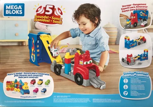 Mega Bloks Camion Veh culo De Construcci n Transformable Env o