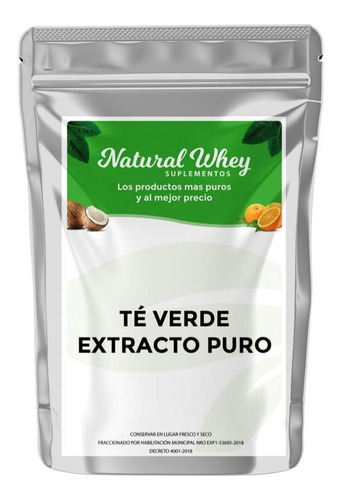 Extracto Puro De Té Verde Fuente De Teanina 500 Gramos