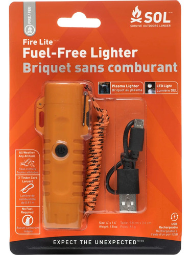 Sol Encendedor Fire Lite Fuel Free Lighter