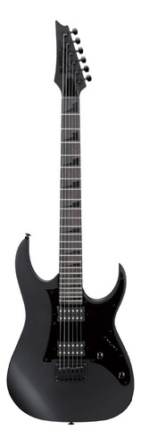 Guitarra eléctrica Ibanez RG GIO GRGR131EX de álamo black flat con diapasón de amaranto