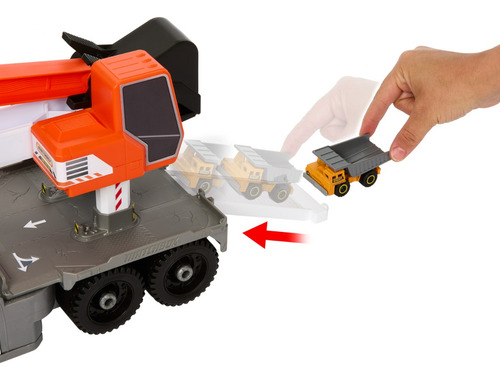 Carro Matchbox Vehículo De Juguete Grúa De Tierra