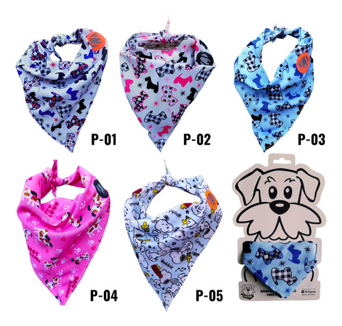 Bandanas, Pañoletas Para Perros Y Gatos  